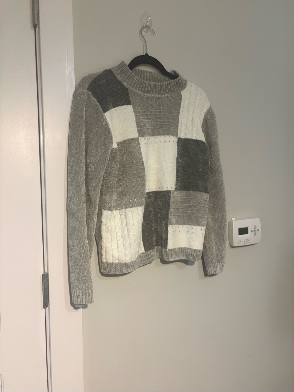 Grandma patchwotk Sweater